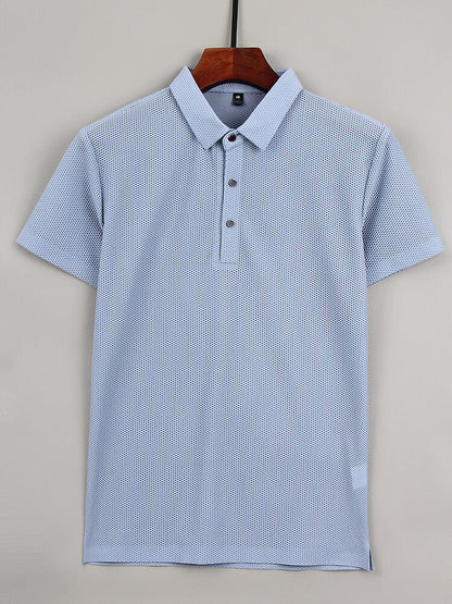 Polo Hombre Seda Elegante Clásico - Vestiria