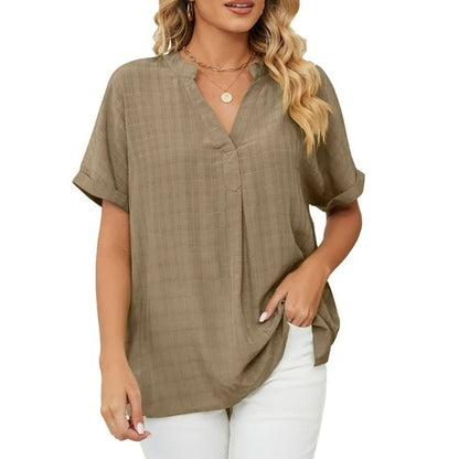 Blusa Ligera Cuello en V Fresh