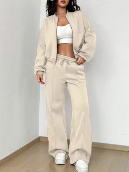 Conjunto Deportivo Mujer Algodón Cálido