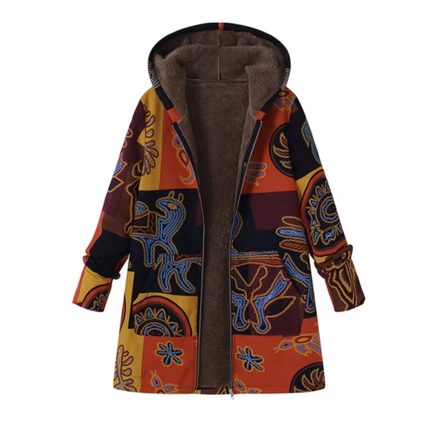 Chaqueta Invierno Acogedora con Capucha