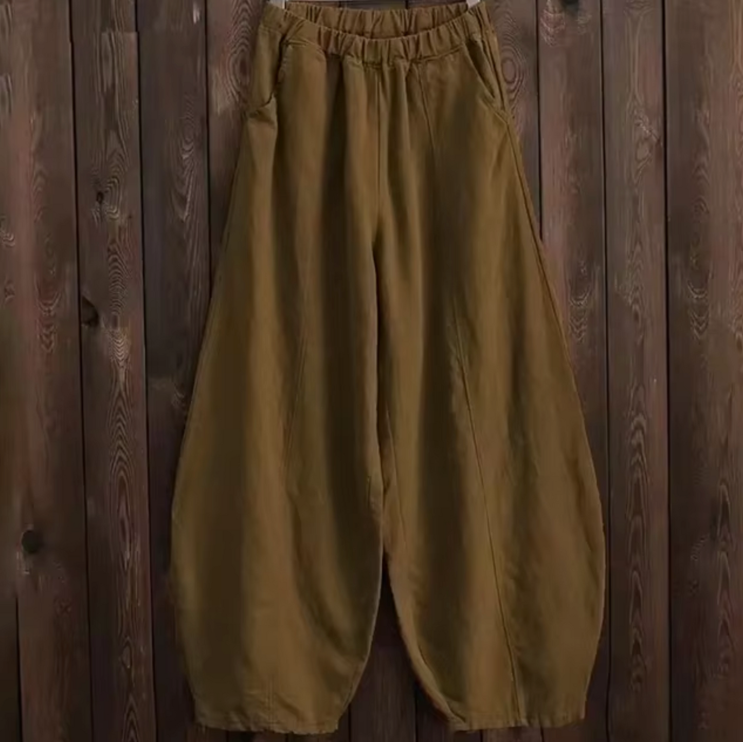 Pantalón Lino Suave y Amplio