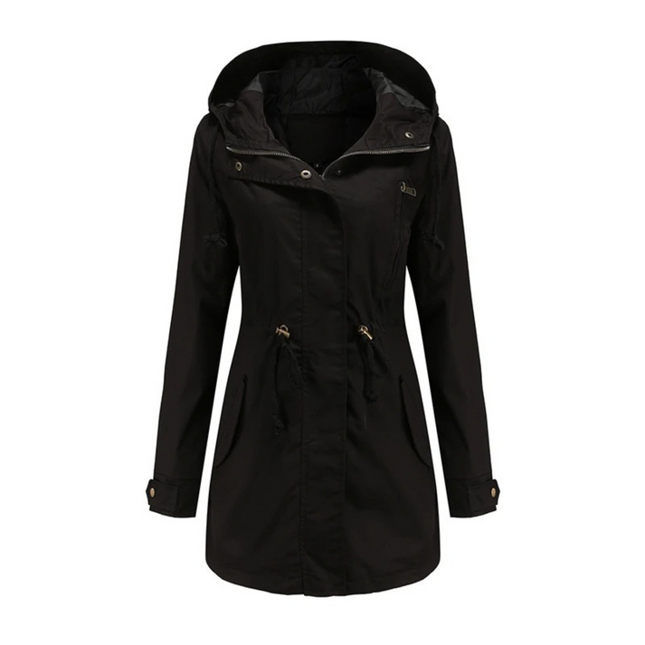 Abrigo Trench Impermeable Mujer Elegante
