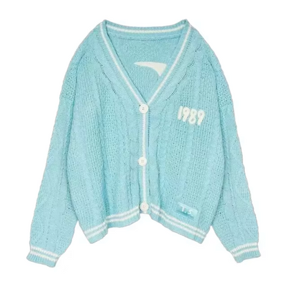 Jersey Punto Clásico Vintage Mujer
