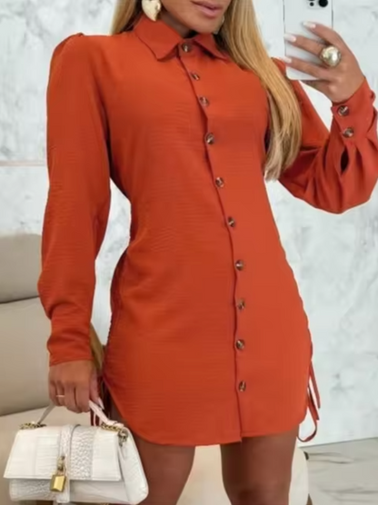 Vestido Camisero Chic Mujer