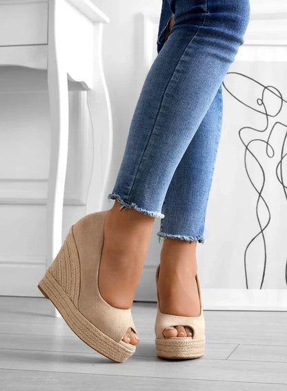 Sandalias de Cuña Elevadas Estilo