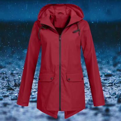 Chubasquero Impermeable con Capucha Ligero