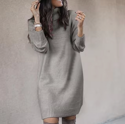 Vestido Suéter Amplio Cálido