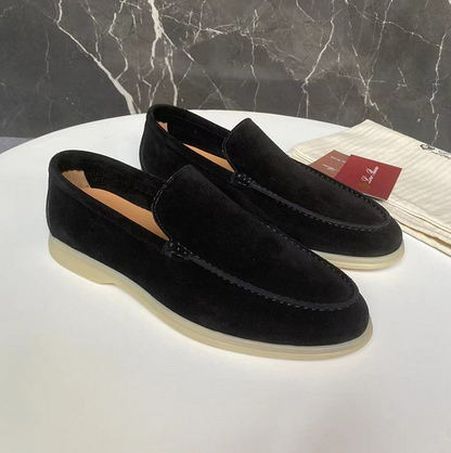 Mocasines Hombre Ante Clásicos