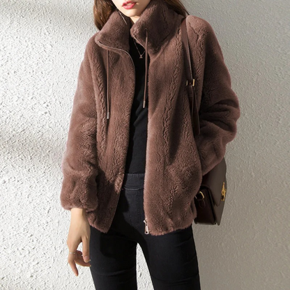 Abrigo Trench Mujer Grande con Solapas