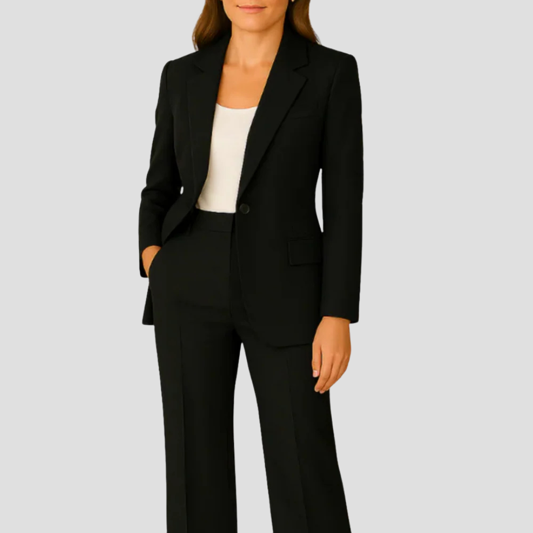 Traje de Invierno Mujer Abrigo Largo Elegante