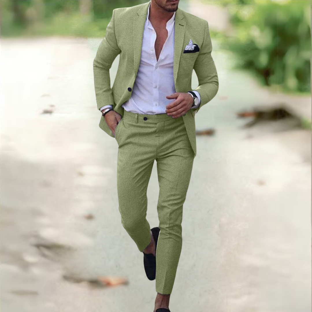 Traje Clásico Hombre Pantalón y Chaqueta