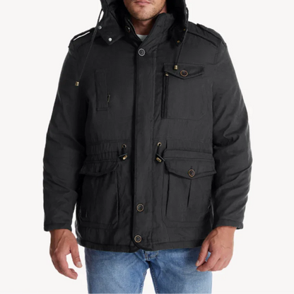 Chaqueta Invierno Hombre Abrigo Impermeable Cálido - Vestiria