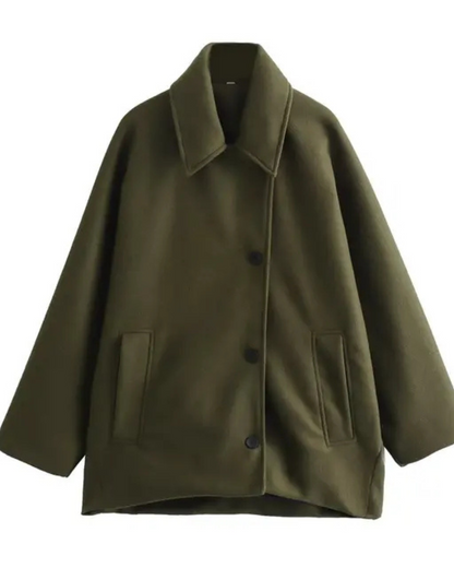 Chaqueta Abrigo Mujer Elegante Invierno