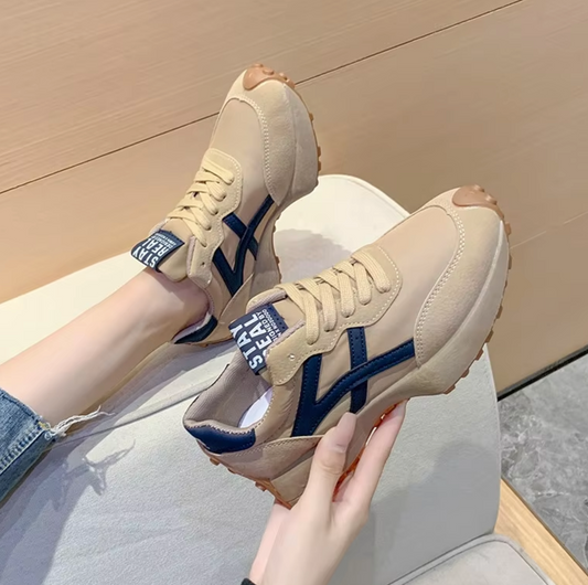 Zapatillas Running Con Plataforma Deportiva - Vestiria