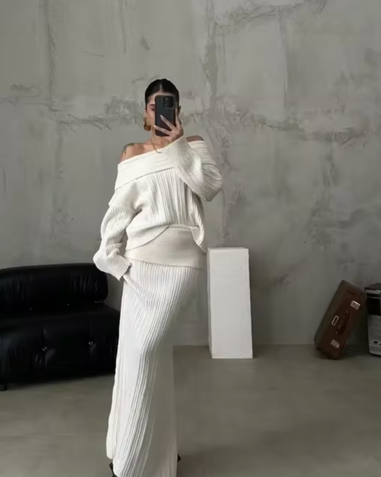 Conjunto de Punto Invierno Cálido y Acogedor
