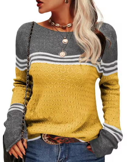 Jersey de punto ajustado elegante