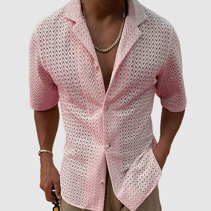 Camisa de punto básica elegante