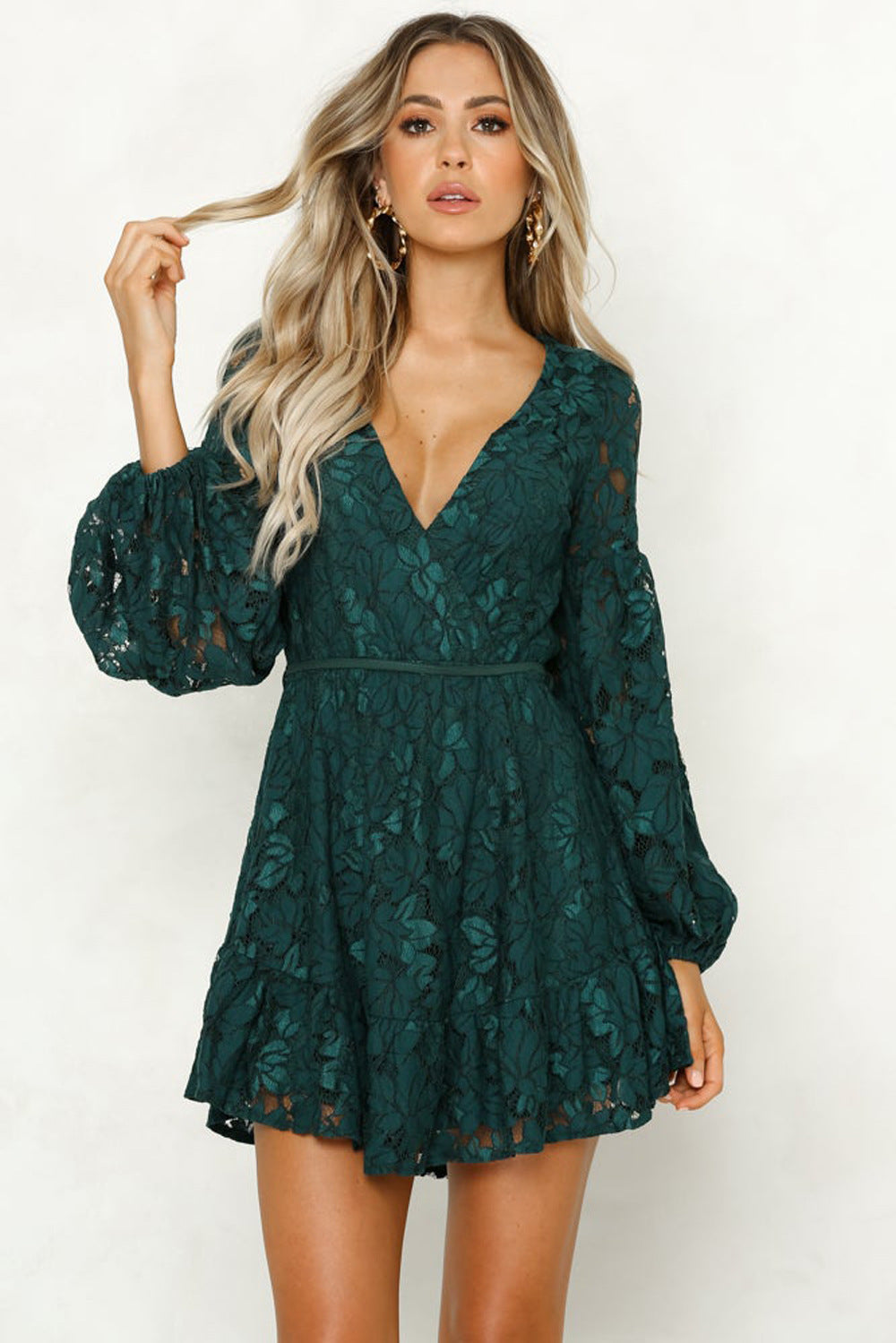 Vestido Camisero Ligero con Lazo