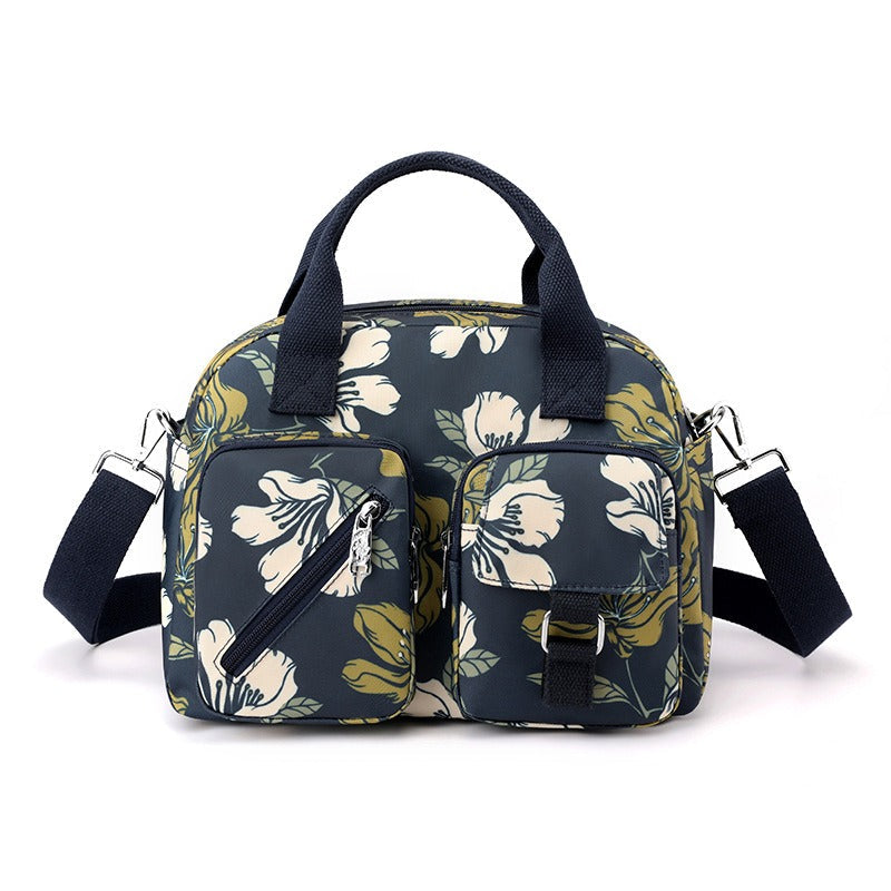 Bolso Bandolera Mujer Floral con Bolsillos Practico
