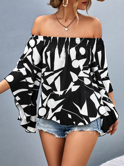 Blusa Mujer Elegante Escote Abierto - Vestiria