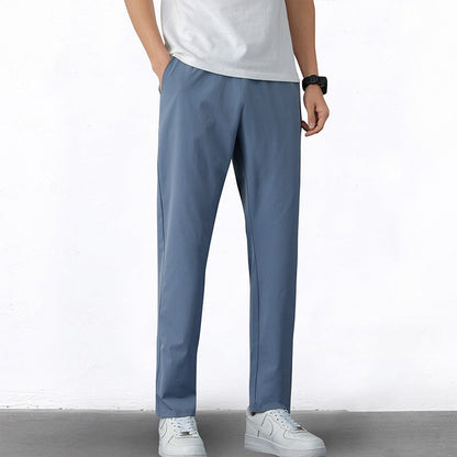 Pantalones Hombre Pitillo Elásticos Cómodos