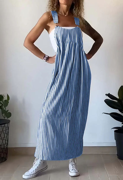 Vestido Estampado Rayas Informal