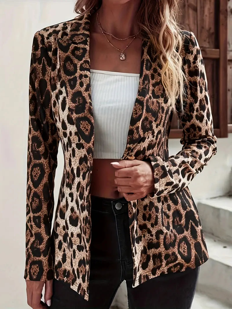 Chaqueta de mujer estilo leopardo chic - Vestiria