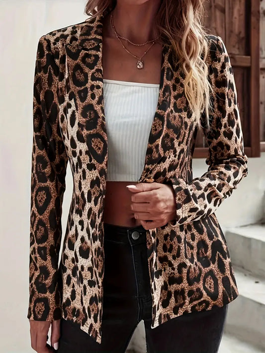 Chaqueta de mujer estilo leopardo chic - Vestiria
