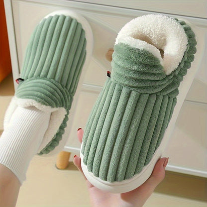 Zapatillas Invierno Peludas Calientes Mujer