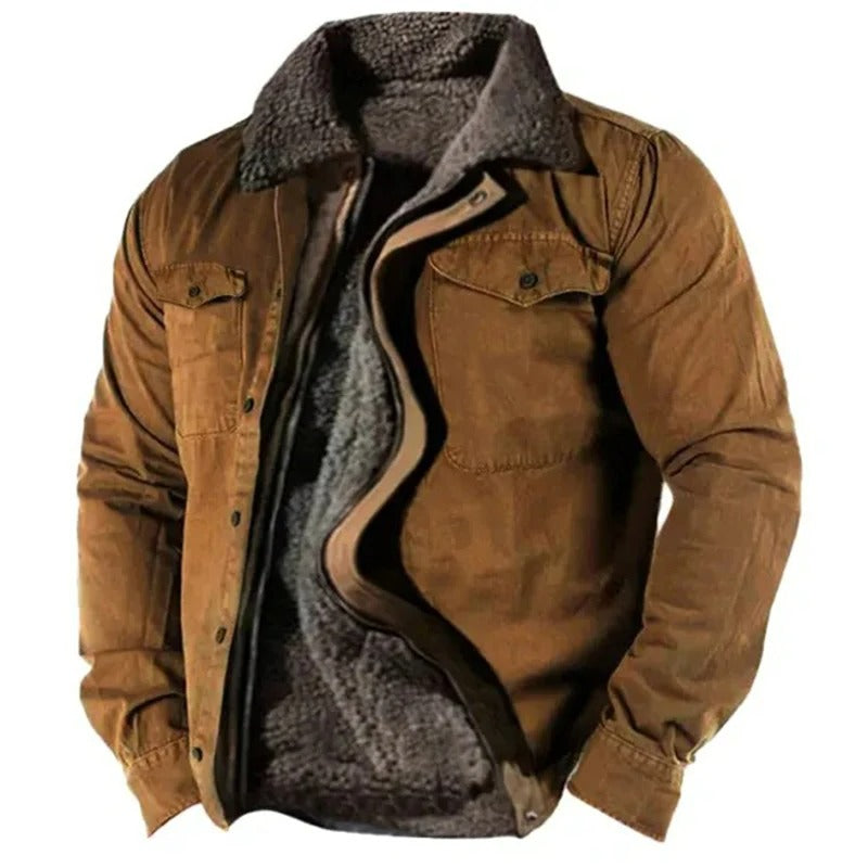 Chaqueta Hombre Forro Polar Aislante