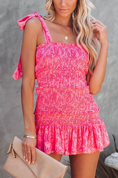 Vestido Florero Mujer Estilo Actual