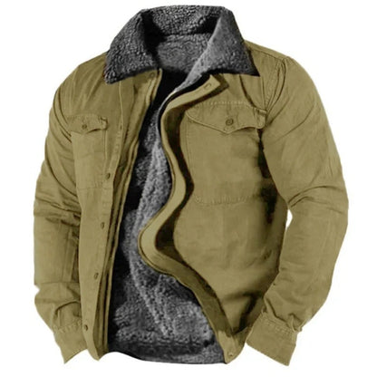 Chaqueta Hombre Forro Polar Aislante