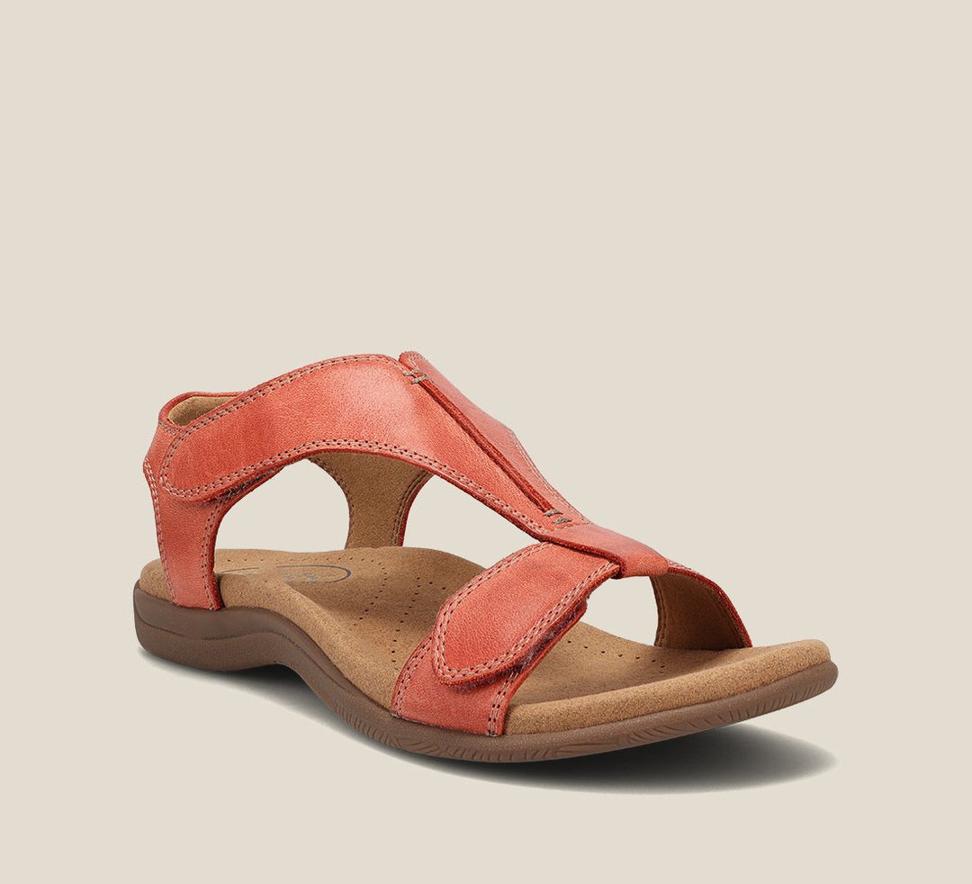 Sandalias de piel cómodas y transpirables - Vestiria