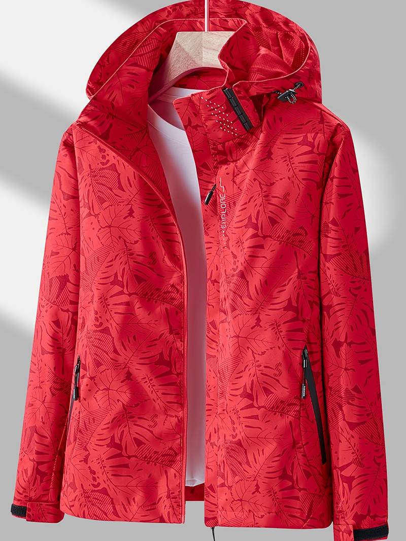Chaquetón Impermeable Mujer con Capucha