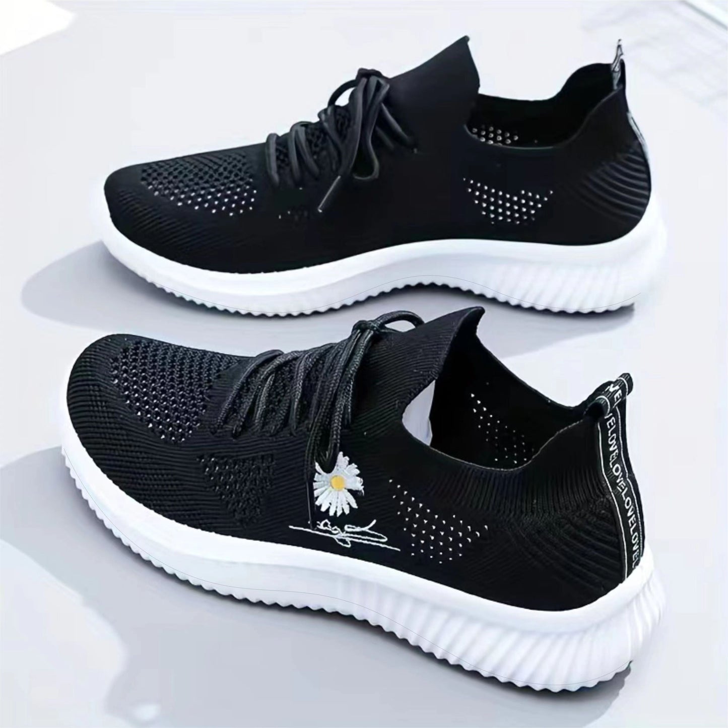 Zapatillas Punto Florales Cómodes