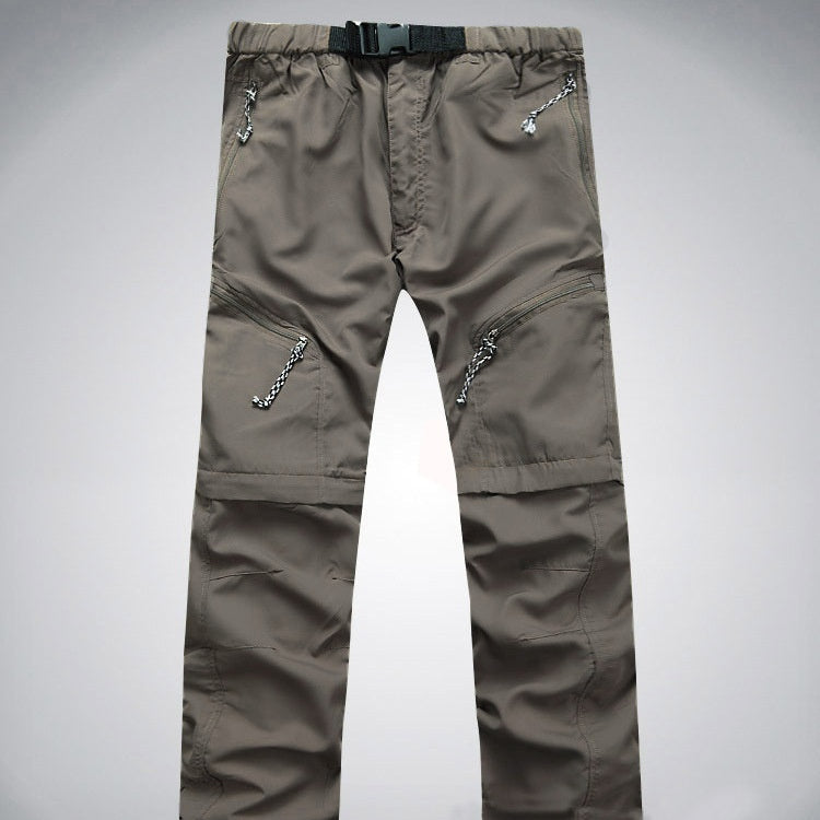 Pantalones deportivos desmontables hombre