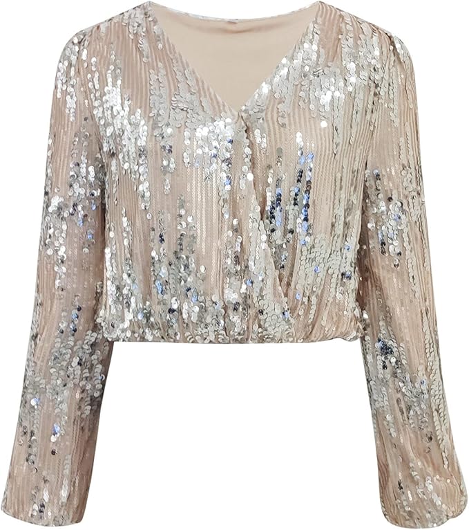 Blusa Elegante Manga Larga Formal