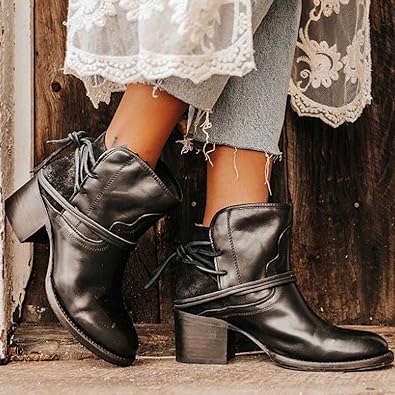 Botas Mujer Piel Auténtica Estilo Elegante