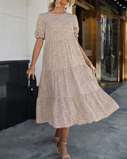 Vestido Boho Mangas Voladas - Vestiria