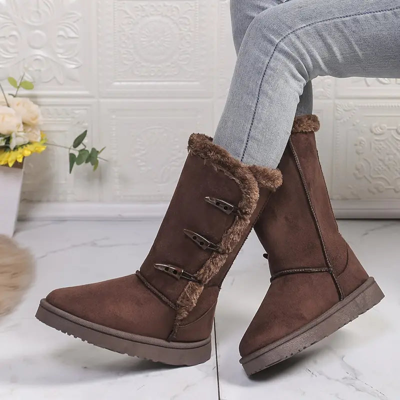 Botas Mujer Forro Polar Aislantes