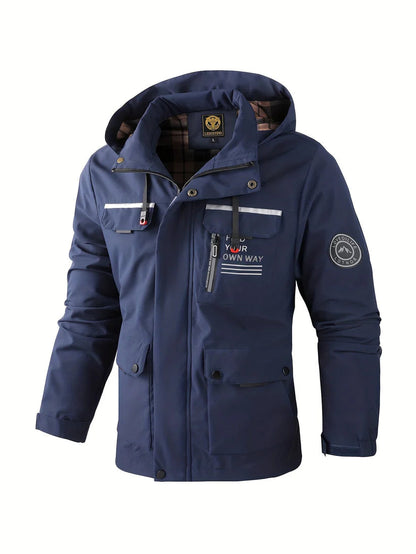 Chaqueta Invierno Impermeable Hombre Abrigo