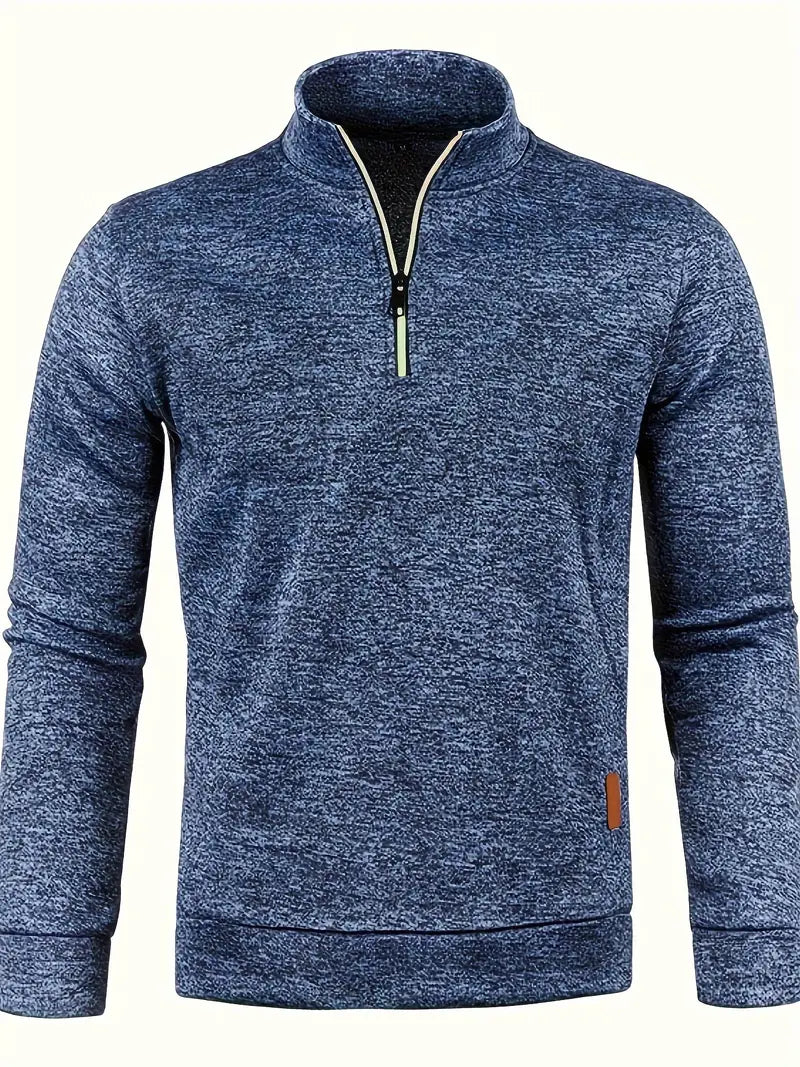 Sudadera Hombre Cremallera Minimalista