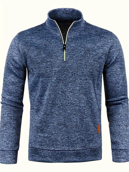 Sudadera Hombre Cremallera Minimalista