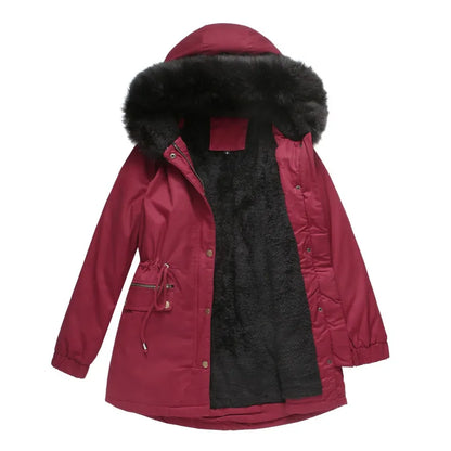 Chaquetón de algodón mujer cálido