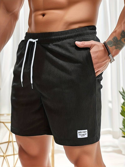 Pantalones Cortos Hombre Pana Cómodos