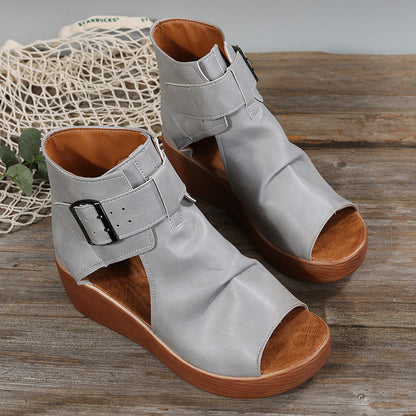 Sandalias de Cuña Altas para Mujer Verano