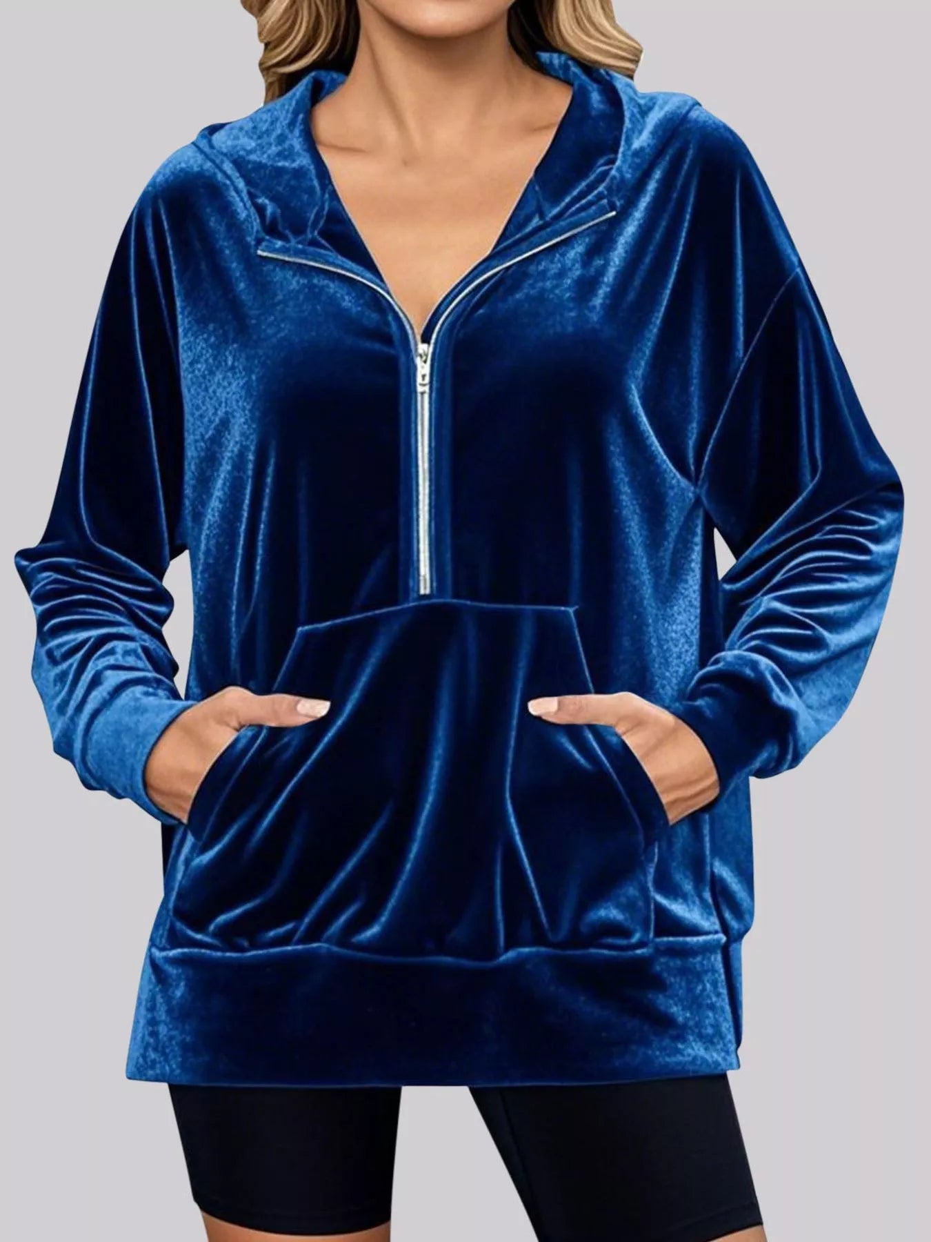 Chaquetón Informal Cálido con Cremallera