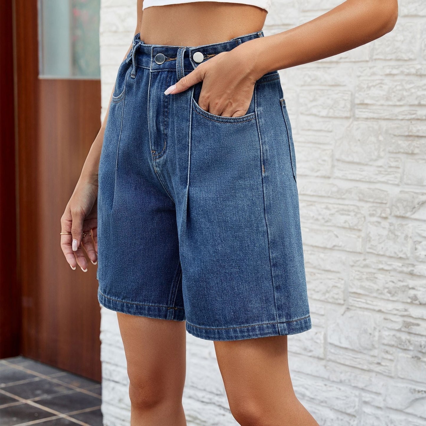 Pantalones vaqueros mujer rectos clásicos - Vestiria