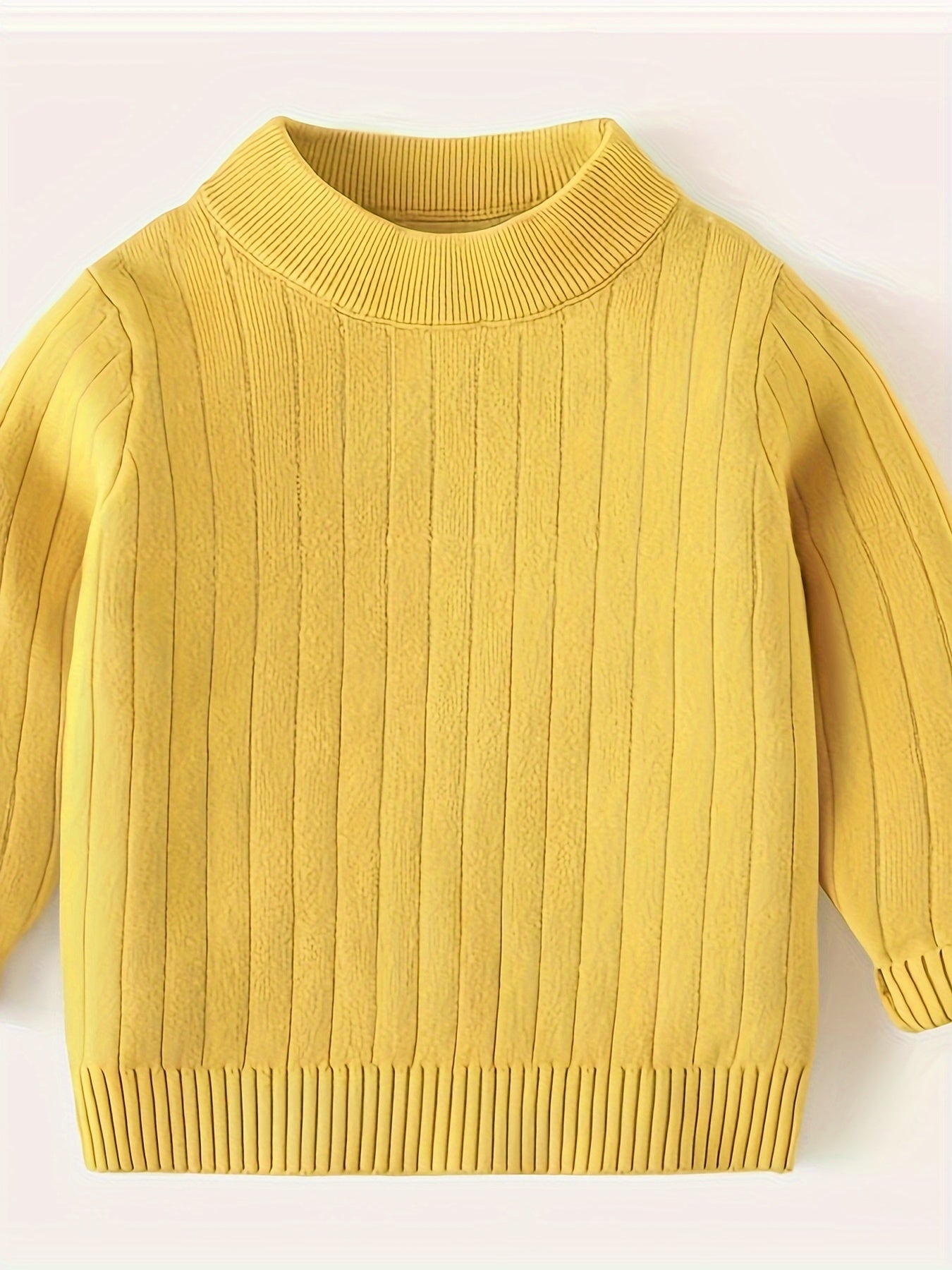 Sudadera Niña Cuello Alto Con Estilo