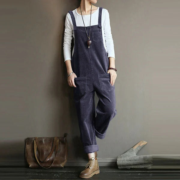 Chaquetón Pana Informal Mujer